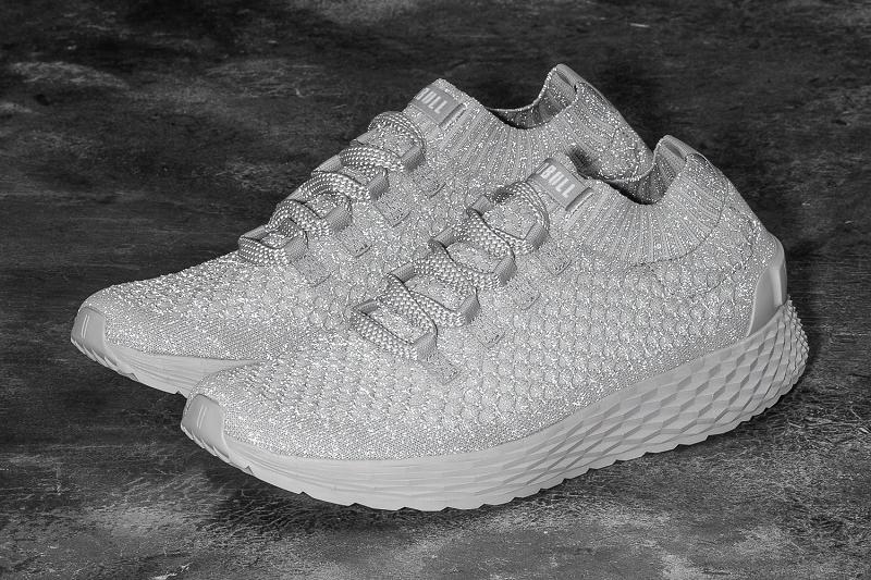 Women's Nobull Arctic Reflective Knit Running Shoes White | SG D2625F